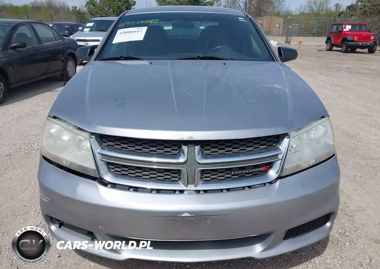 2014 Dodge Avenger Se VIN:1C3CDZAG1EN160825 - 12