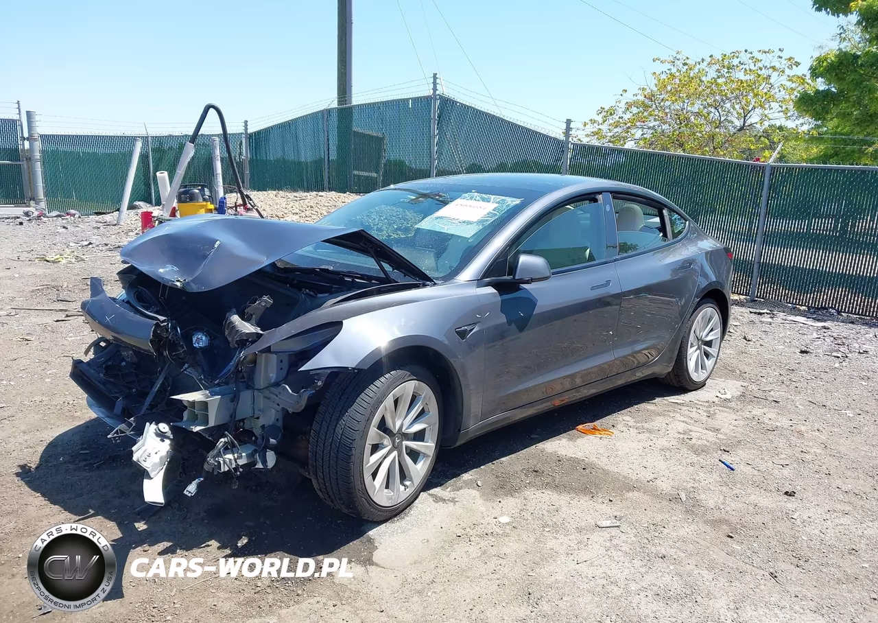 2021 Tesla Model 3 Long Range Dual Motor All-Wheel Drive VIN:5YJ3E1EBXMF906954 - 2