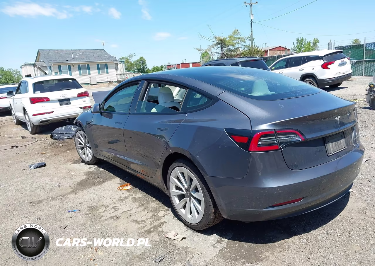 2021 Tesla Model 3 Long Range Dual Motor All-Wheel Drive VIN:5YJ3E1EBXMF906954 - 3