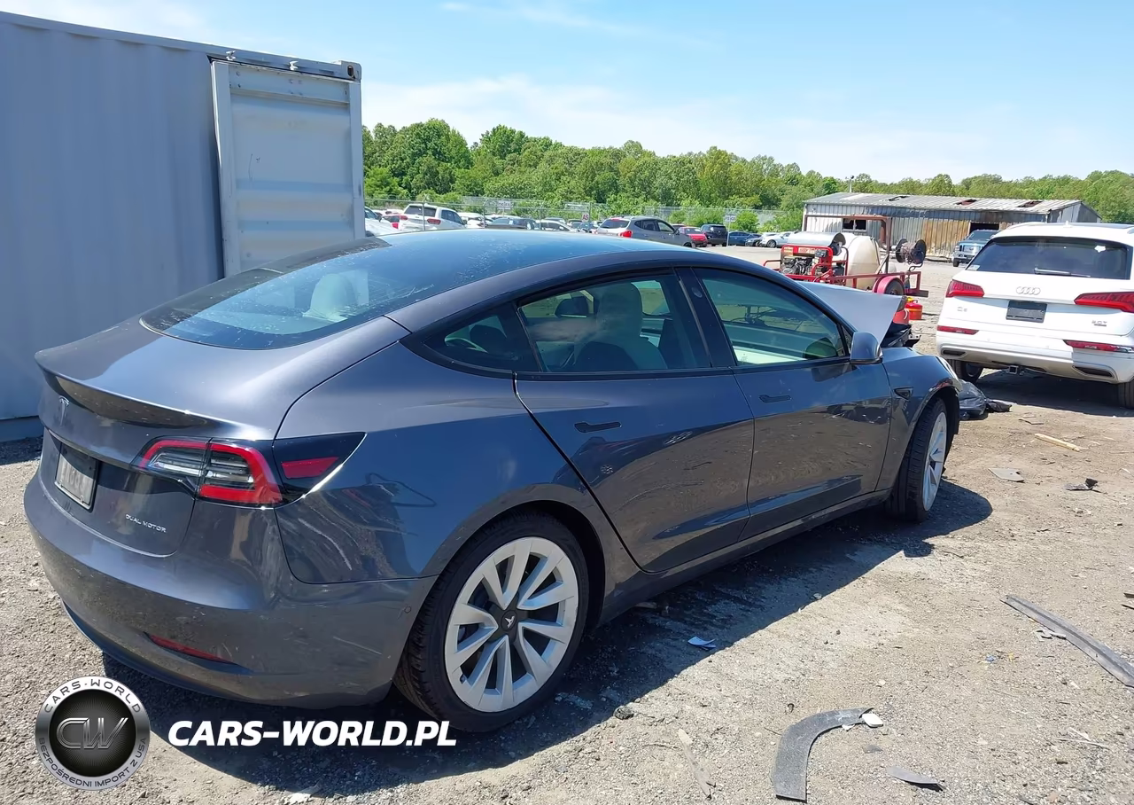 2021 Tesla Model 3 Long Range Dual Motor All-Wheel Drive VIN:5YJ3E1EBXMF906954 - 4