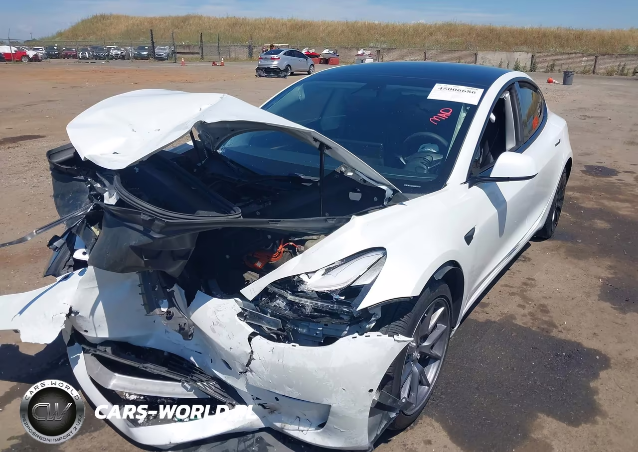 2022 Tesla Model 3 Long Range Dual Motor All-Wheel Drive VIN:5YJ3E1EB0NF229737 - 2
