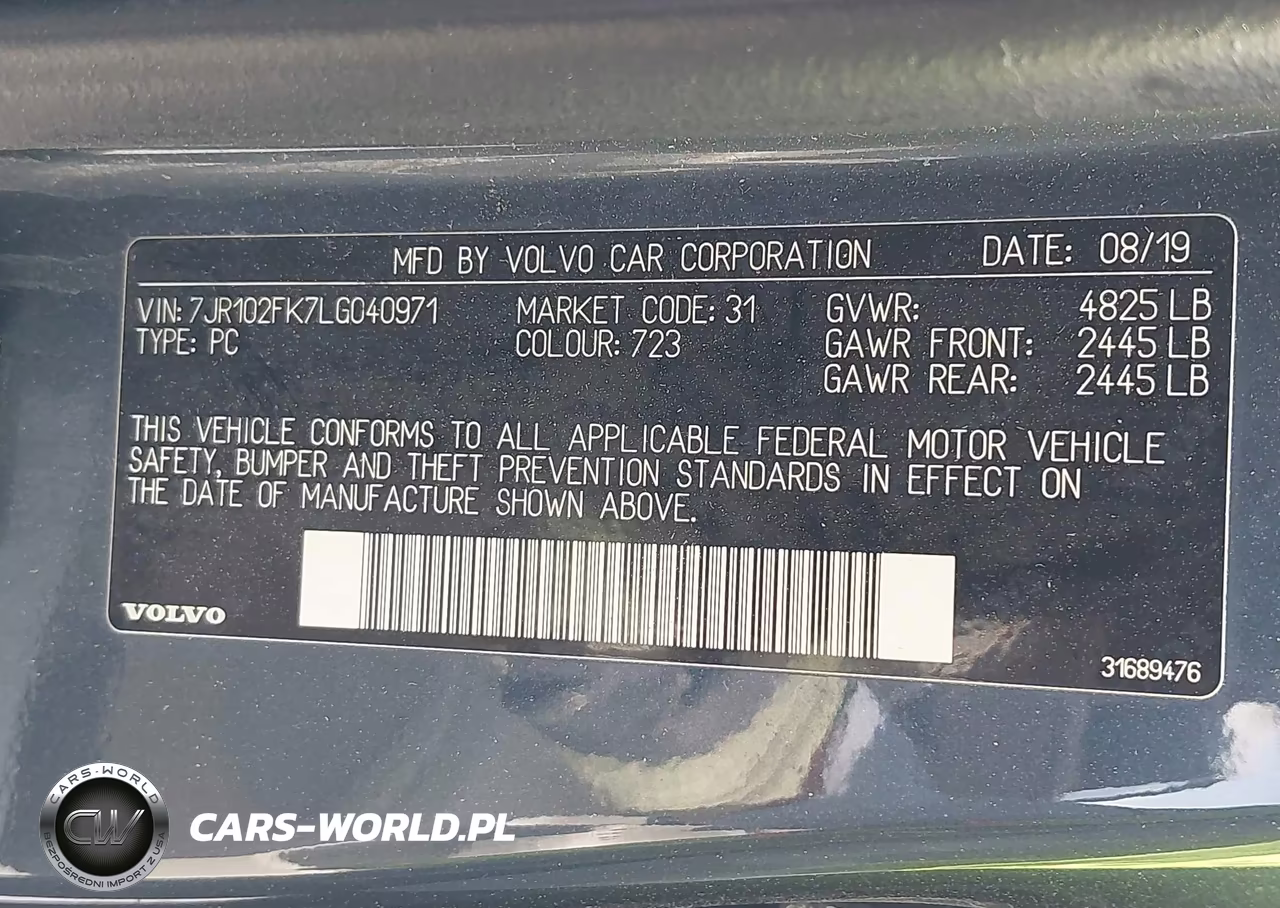 2020 Volvo S60 T5 Momentum VIN:7JR102FK7LG040971 - 9
