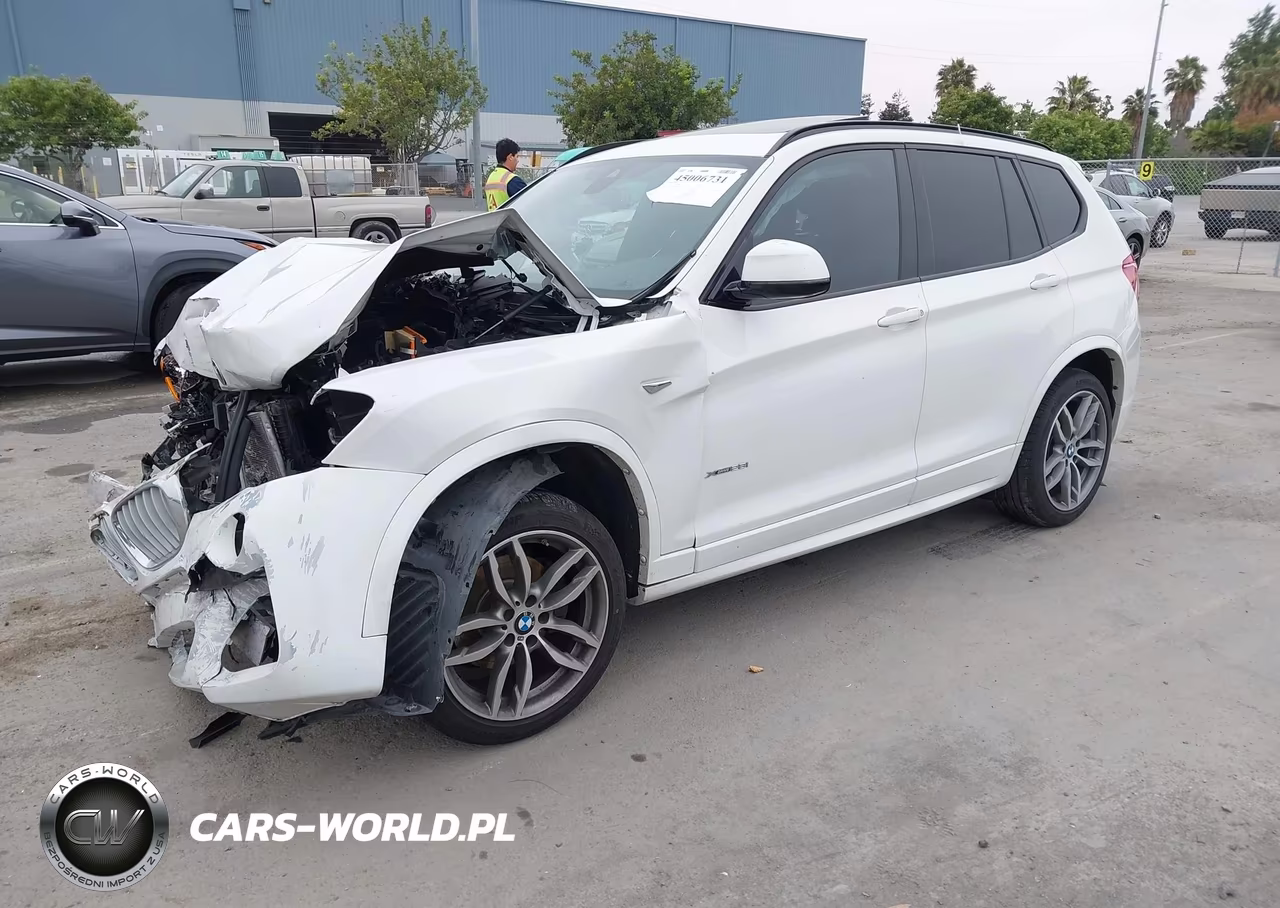 2016 BMW X3 xDrive28I VIN:5UXWX9C54G0D95135 - 2
