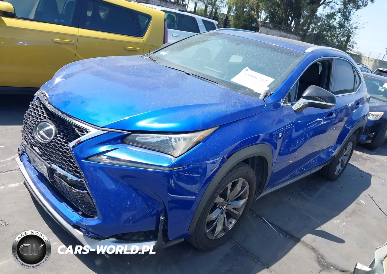 2015 Lexus Nx 200T F Sport VIN:JTJYARBZ5F2015877 - 2