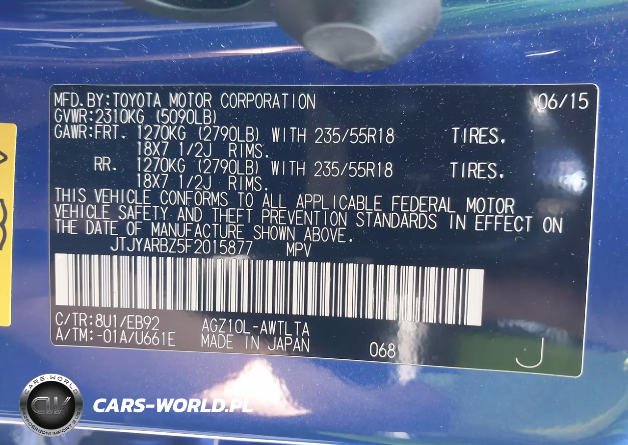 2015 Lexus Nx 200T F Sport VIN:JTJYARBZ5F2015877 - 9