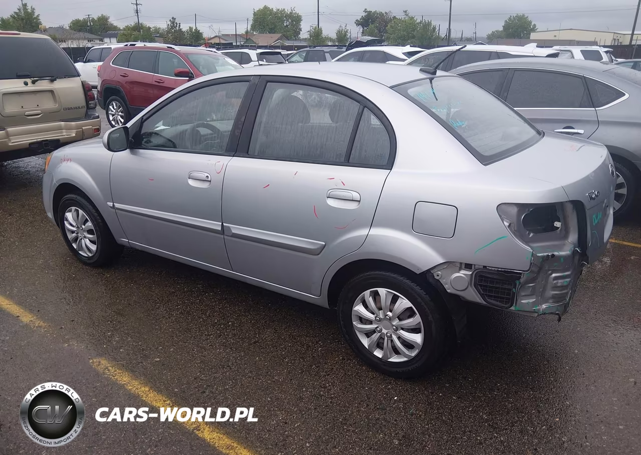 2011 Kia Rio Lx VIN:KNADH4A35B6732017 - 3