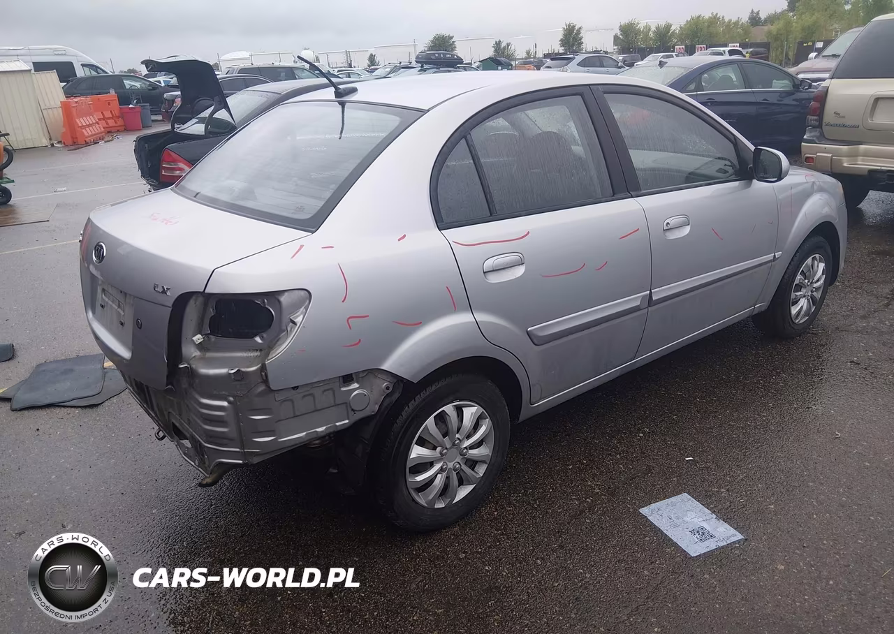 2011 Kia Rio Lx VIN:KNADH4A35B6732017 - 4
