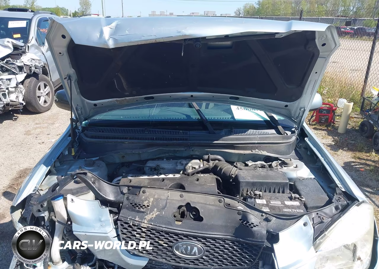 2009 Kia Rio Lx VIN:KNADE223996509761 - 10