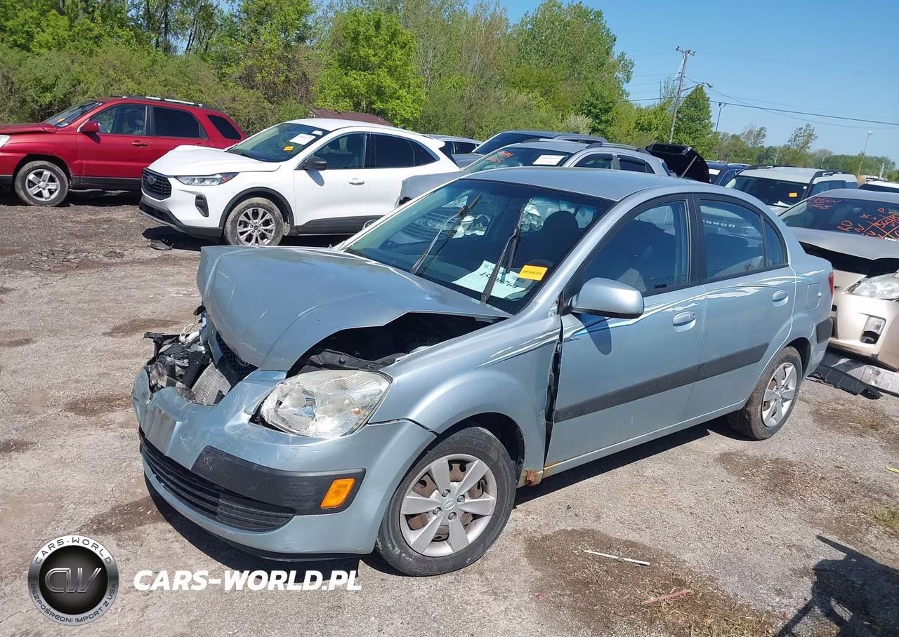 2009 Kia Rio Lx VIN:KNADE223996509761 - 2