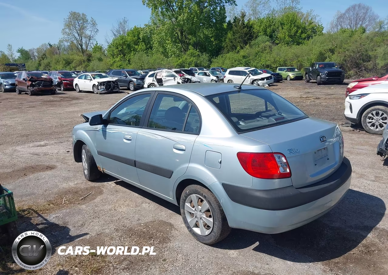 2009 Kia Rio Lx VIN:KNADE223996509761 - 3