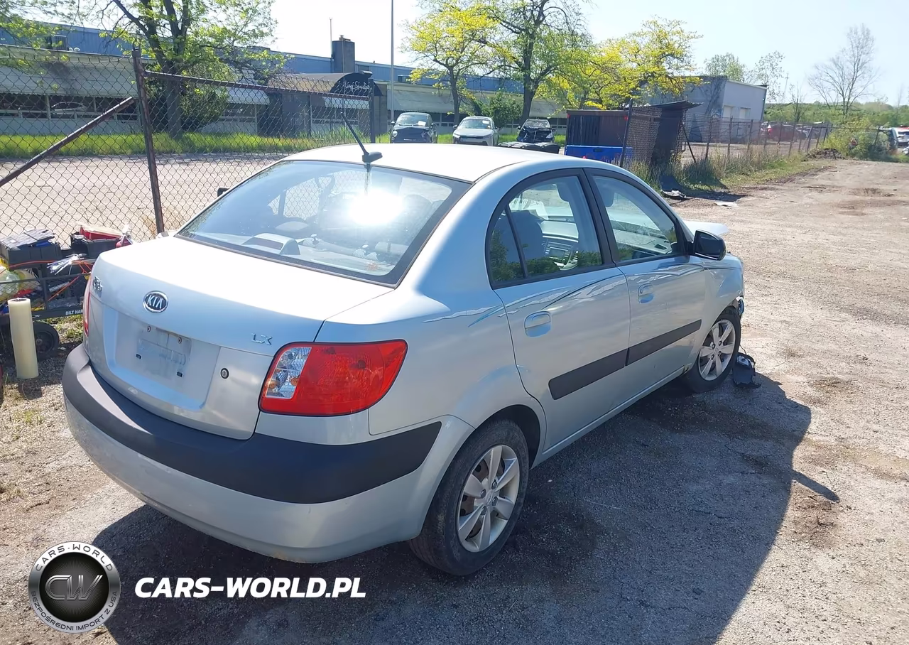 2009 Kia Rio Lx VIN:KNADE223996509761 - 4