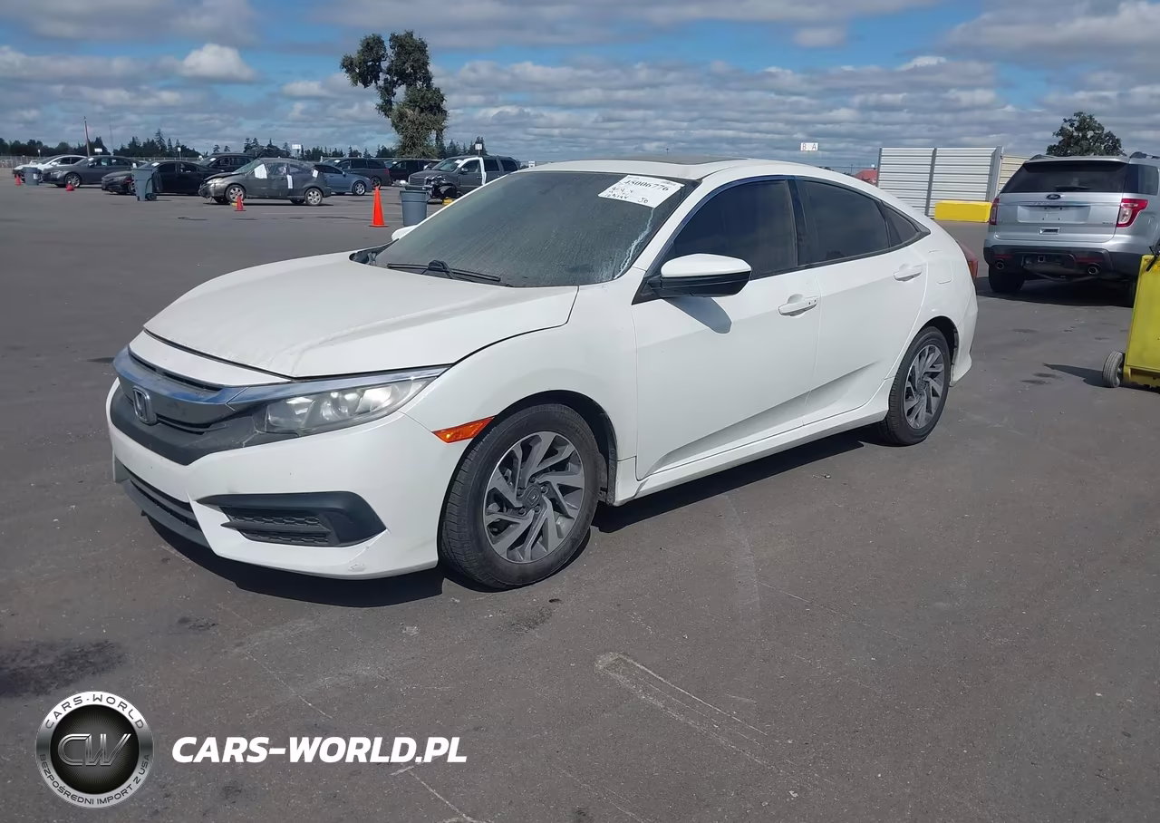 2018 Honda Civic Ex VIN:2HGFC2F77JH542034 - 2