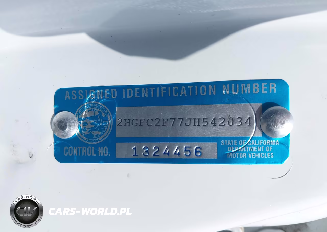 2018 Honda Civic Ex VIN:2HGFC2F77JH542034 - 9