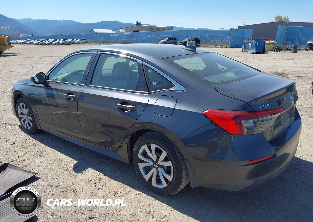 2024 Honda Civic Lx VIN:2HGFE2F21RH524462 - 3