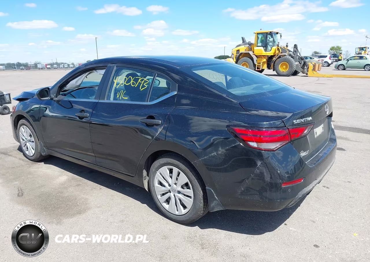 2024 Nissan Sentra S Xtronic Cvt VIN:3N1AB8BV9RY316959 - 3