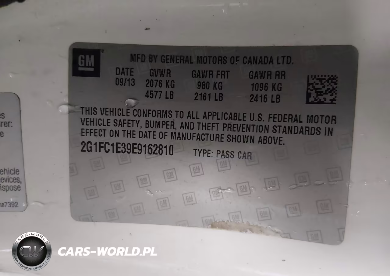 2014 Chevrolet Camaro 2Lt VIN:2G1FC1E39E9162810 - 9
