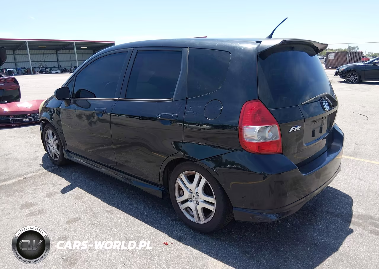 2007 Honda Fit Sport VIN:JHMGD38677S037508 - 3