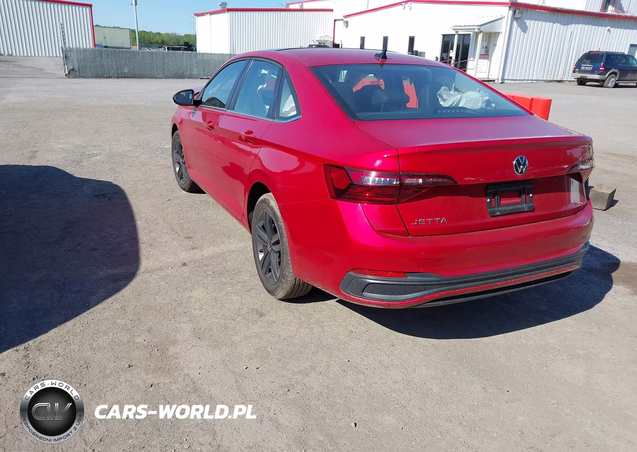 2024 Volkswagen Jetta 1.5T Se VIN:3VW7M7BU3RM076587 - 3