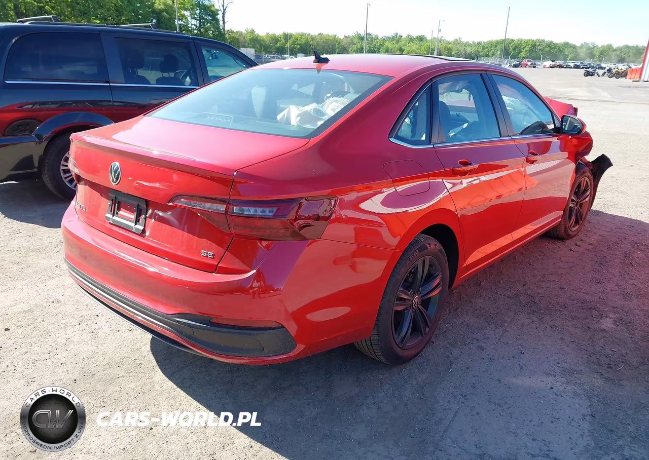 2024 Volkswagen Jetta 1.5T Se VIN:3VW7M7BU3RM076587 - 4