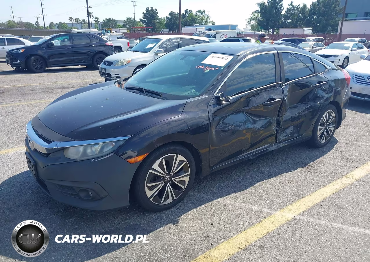 2016 Honda Civic Ex-T VIN:2HGFC1F37GH633532 - 2