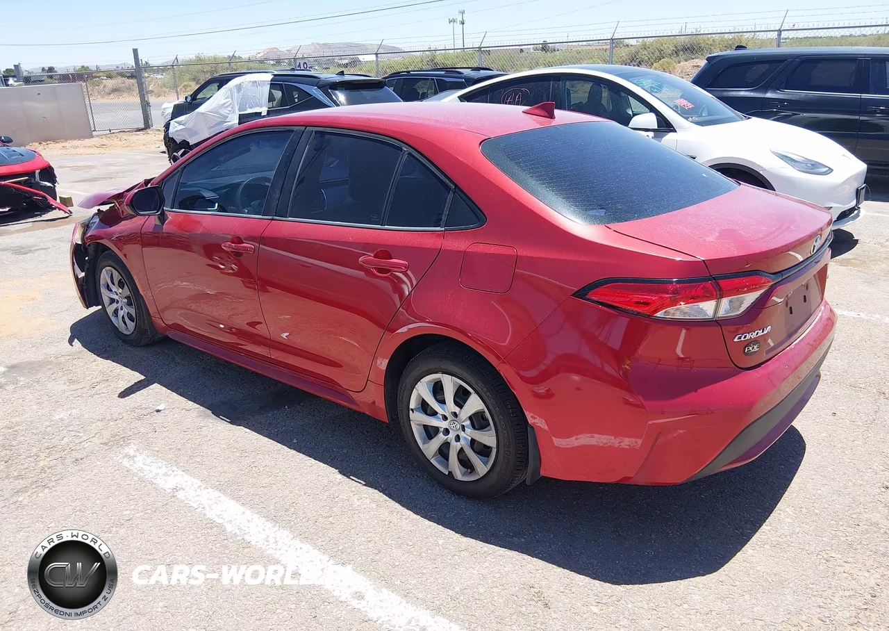 2020 Toyota Corolla Le VIN:5YFEPRAE3LP106372 - 3