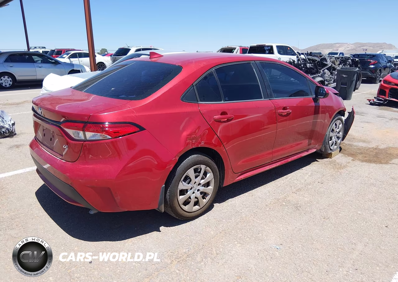 2020 Toyota Corolla Le VIN:5YFEPRAE3LP106372 - 4