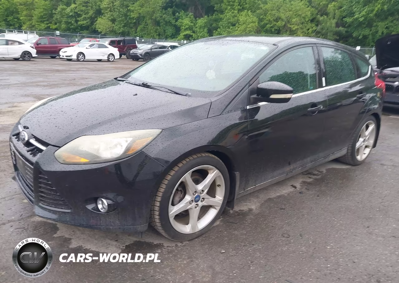 2014 Ford Focus Titanium VIN:1FADP3N2XEL134468 - 2