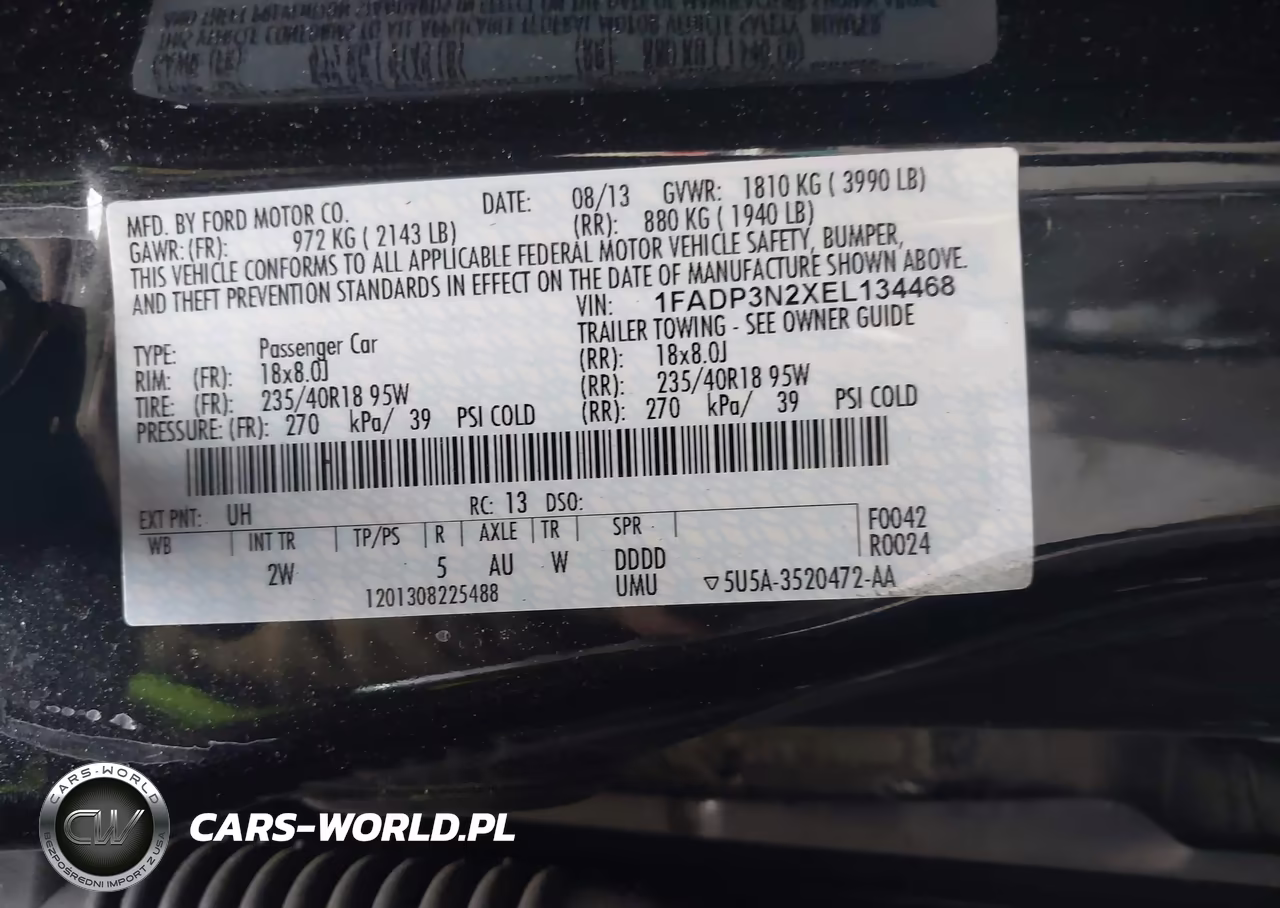 2014 Ford Focus Titanium VIN:1FADP3N2XEL134468 - 9