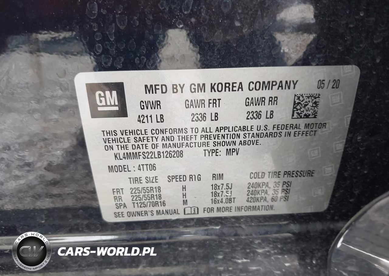 2020 Buick Encore Gx Fwd Essence VIN:KL4MMFS22LB126208 - 9