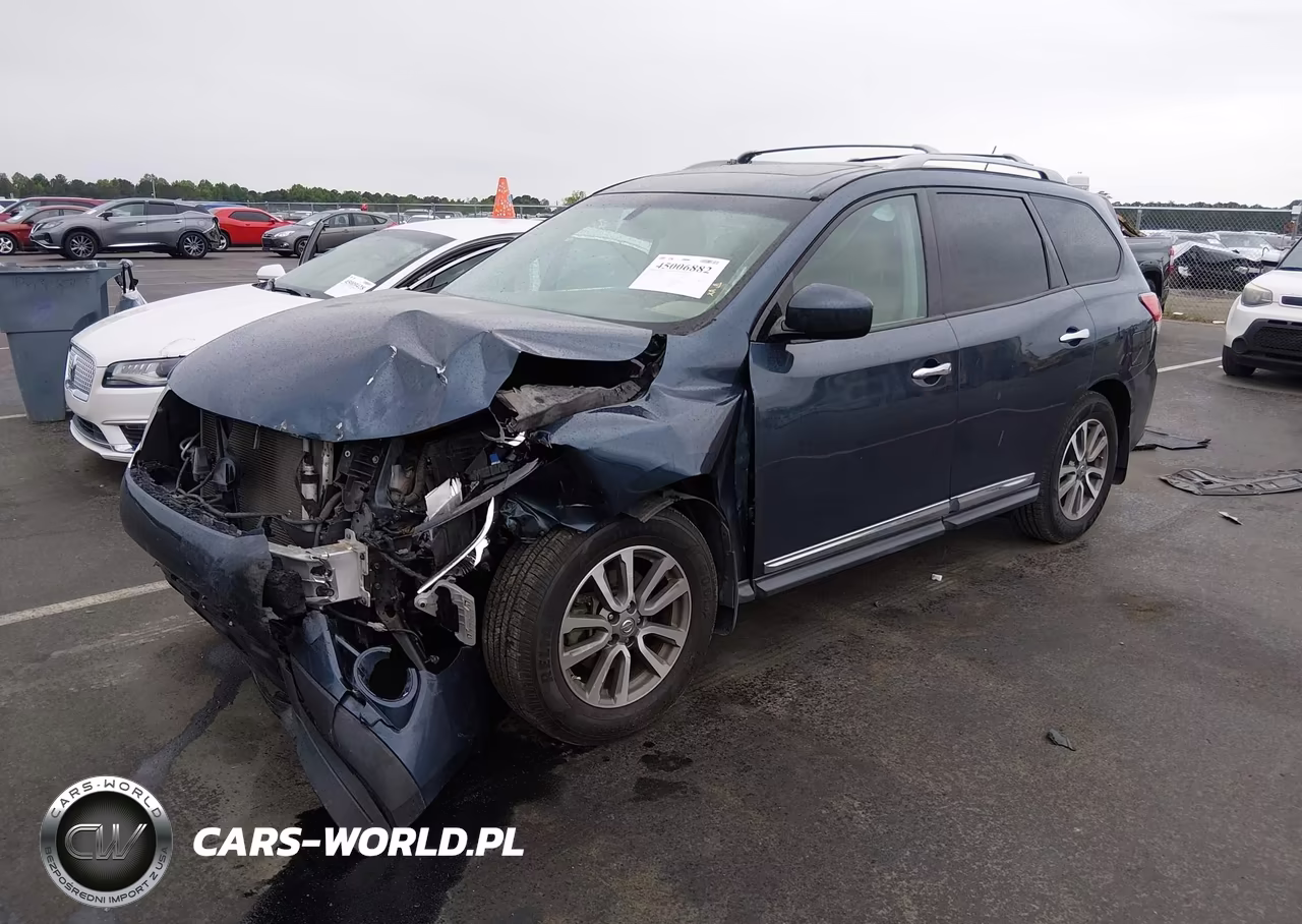 2014 Nissan Pathfinder Sl VIN:5N1AR2MN5EC617942 - 2
