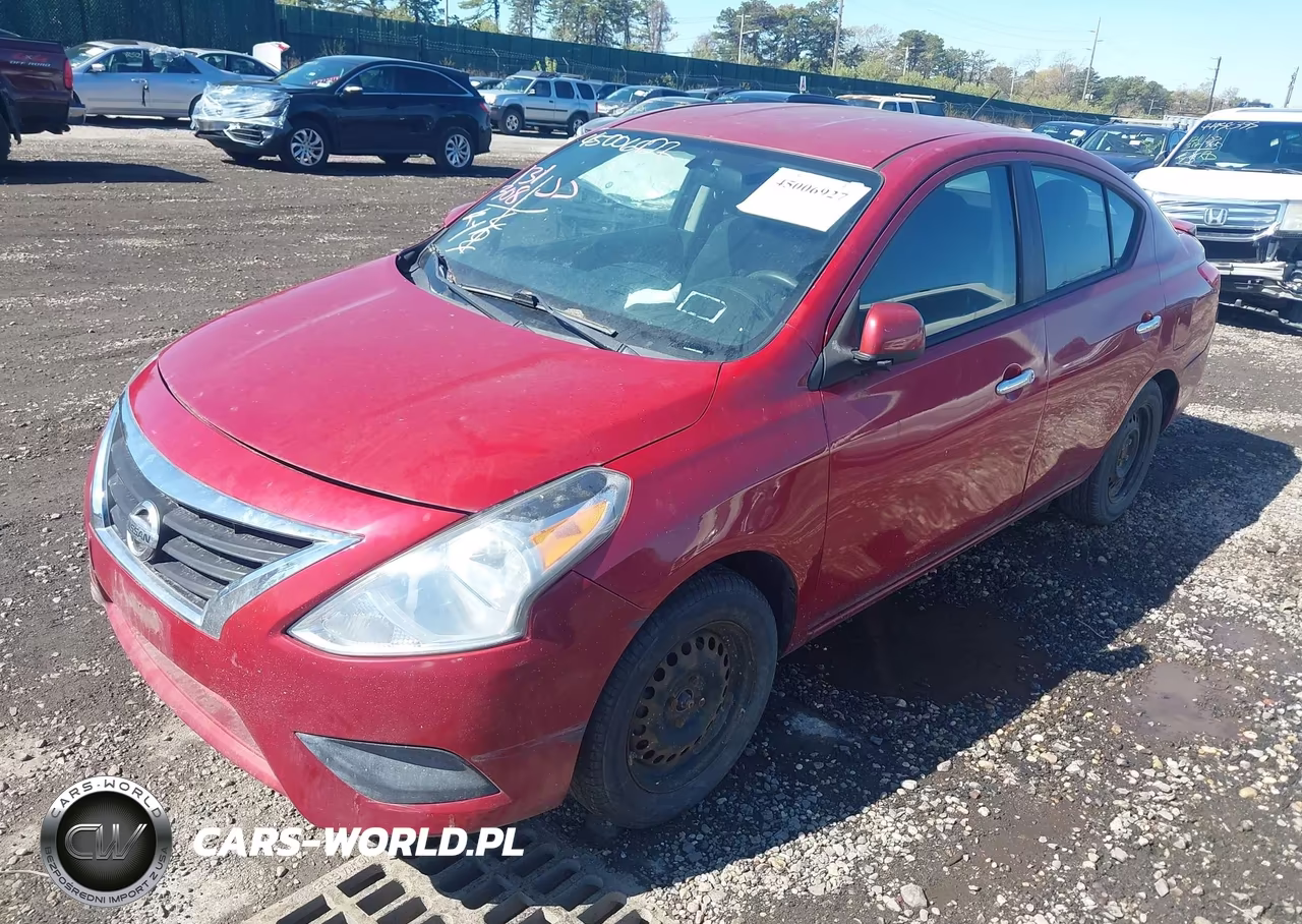 2015 Nissan Versa 1.6 S-1.6 S+-1.6 Sl-1.6 Sv VIN:3N1CN7APXFL900843 - 2