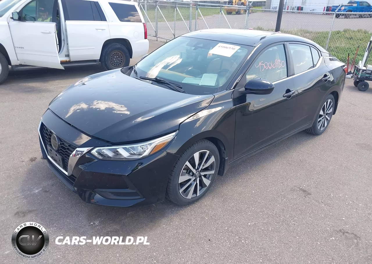 2021 Nissan Sentra Sv Xtronic Cvt VIN:3N1AB8CV7MY202949 - 2