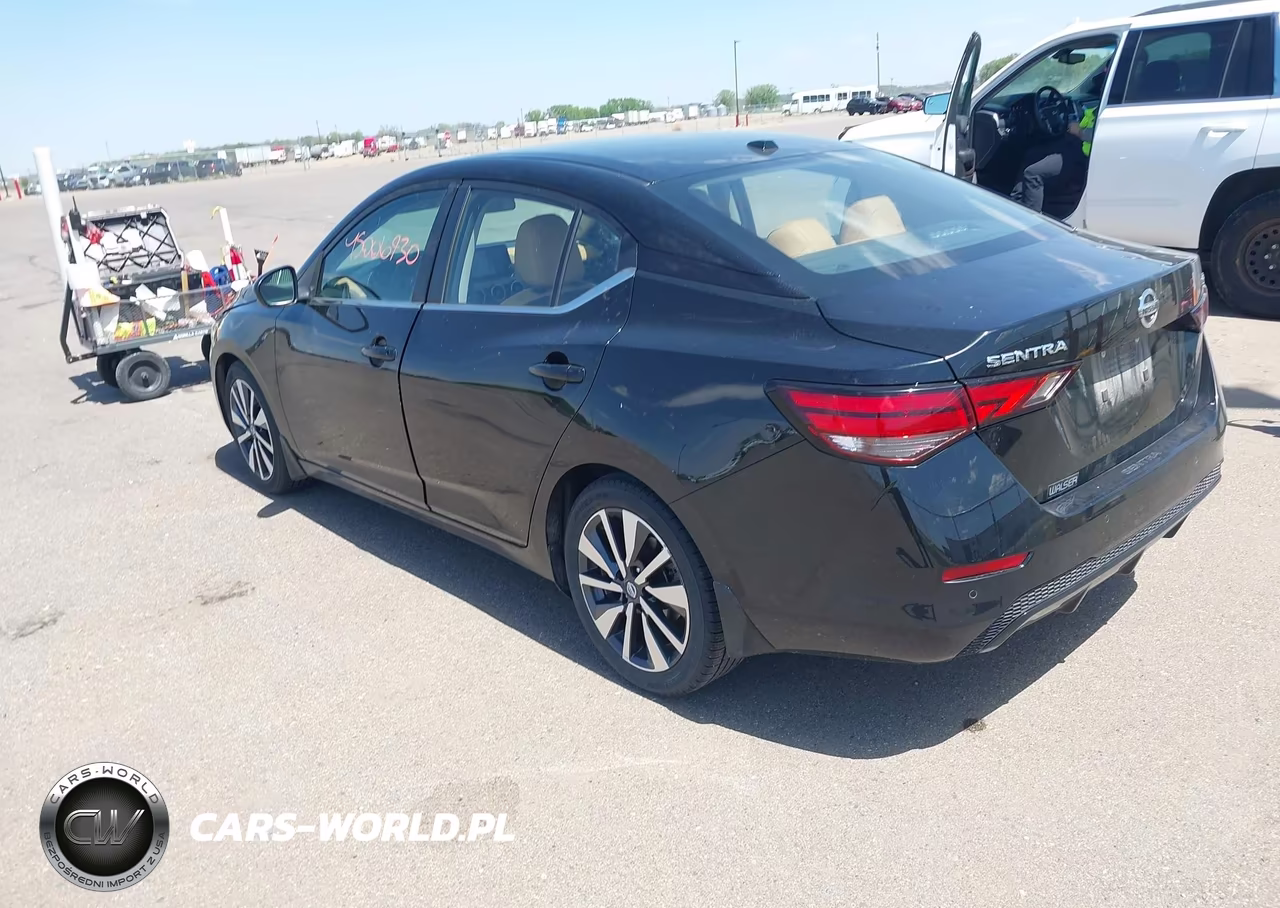 2021 Nissan Sentra Sv Xtronic Cvt VIN:3N1AB8CV7MY202949 - 3