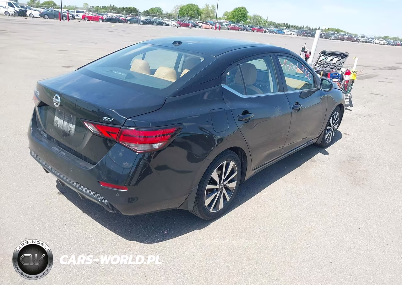 2021 Nissan Sentra Sv Xtronic Cvt VIN:3N1AB8CV7MY202949 - 4