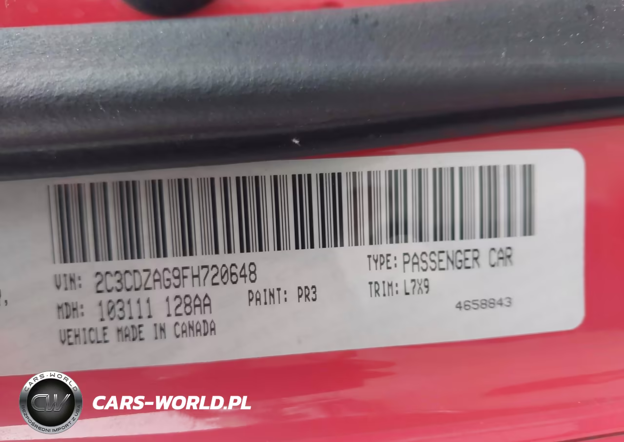 2015 Dodge Challenger Sxt VIN:2C3CDZAG9FH720648 - 9