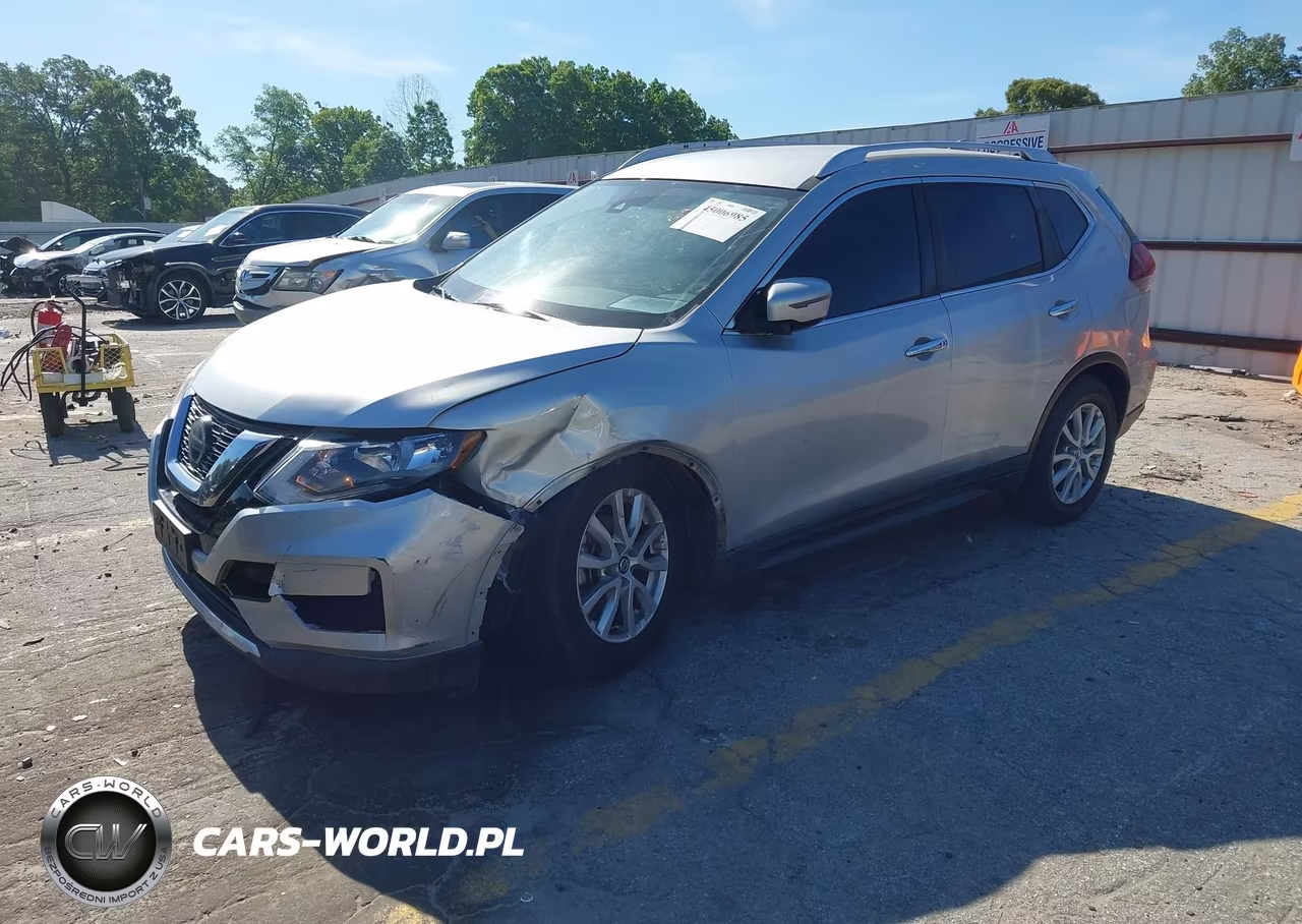 2019 Nissan Rogue Sv VIN:KNMAT2MV7KP554112 - 2