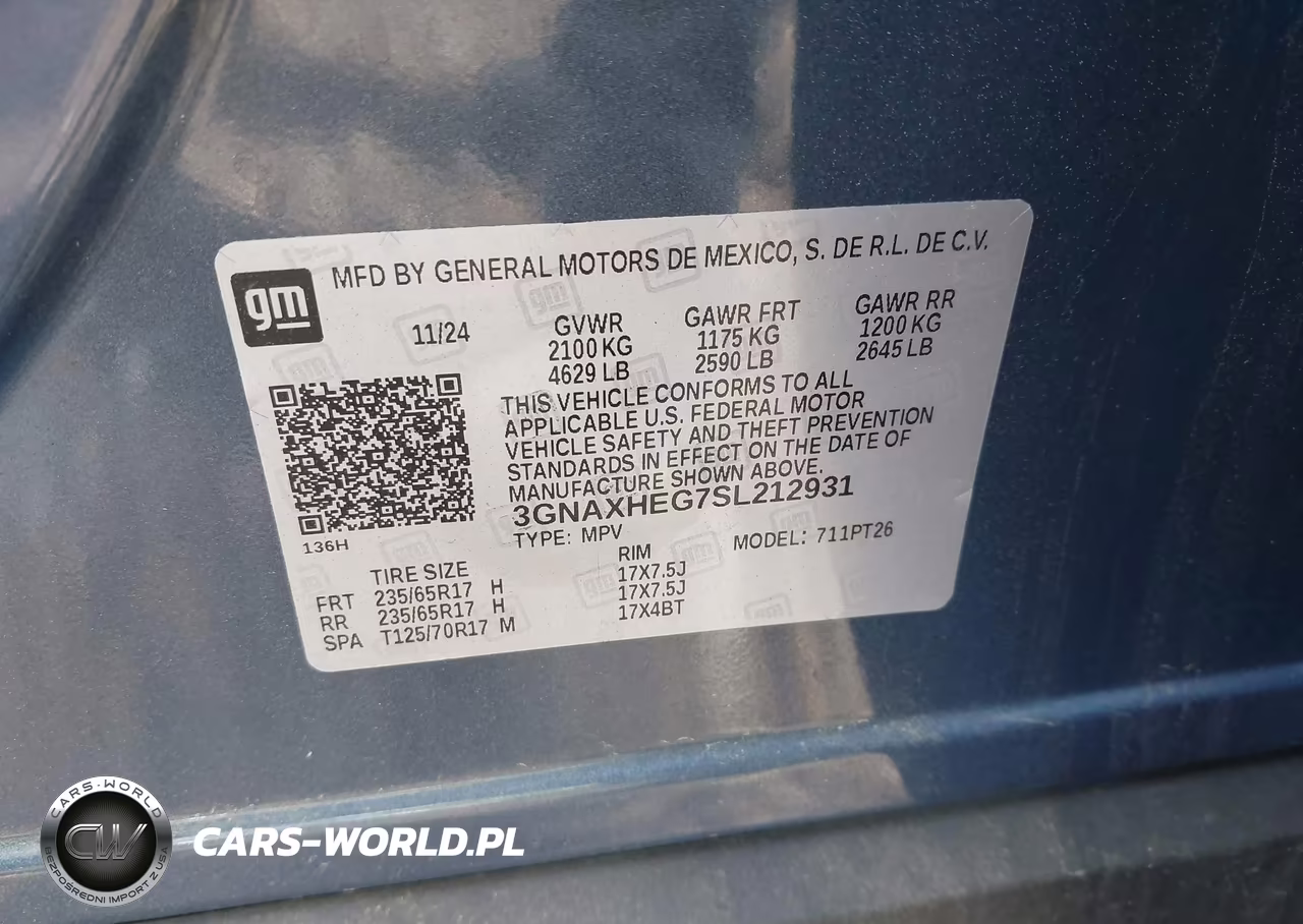 2025 Chevrolet Equinox Fwd Lt VIN:3GNAXHEG7SL212931 - 9
