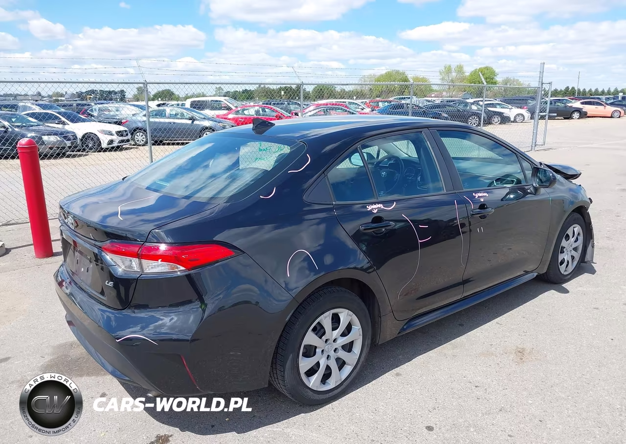 2020 Toyota Corolla Le VIN:5YFEPRAE4LP021315 - 4