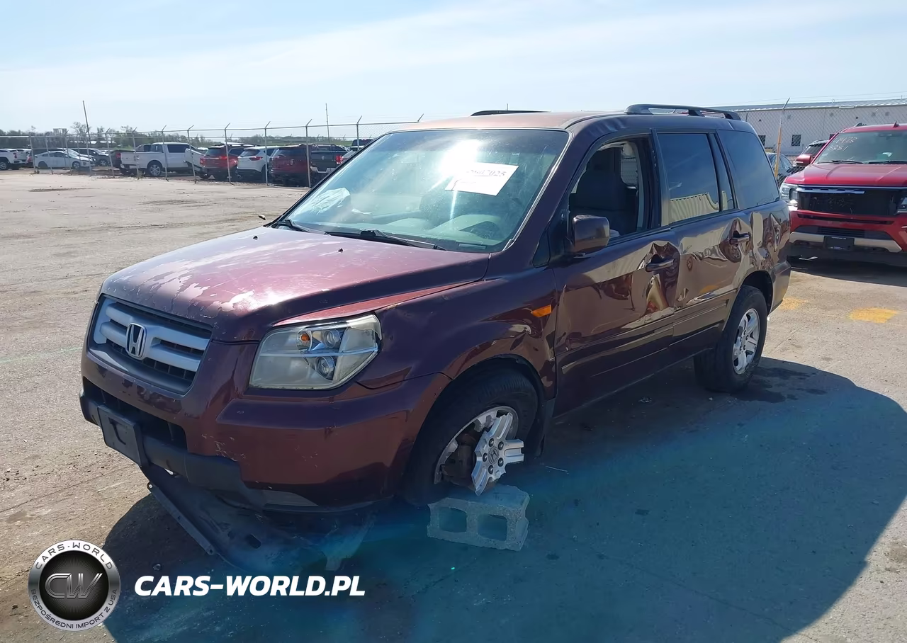 2008 Honda Pilot Vp VIN:5FNYF18278B003858 - 2
