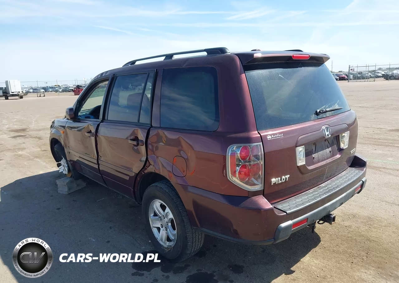 2008 Honda Pilot Vp VIN:5FNYF18278B003858 - 3