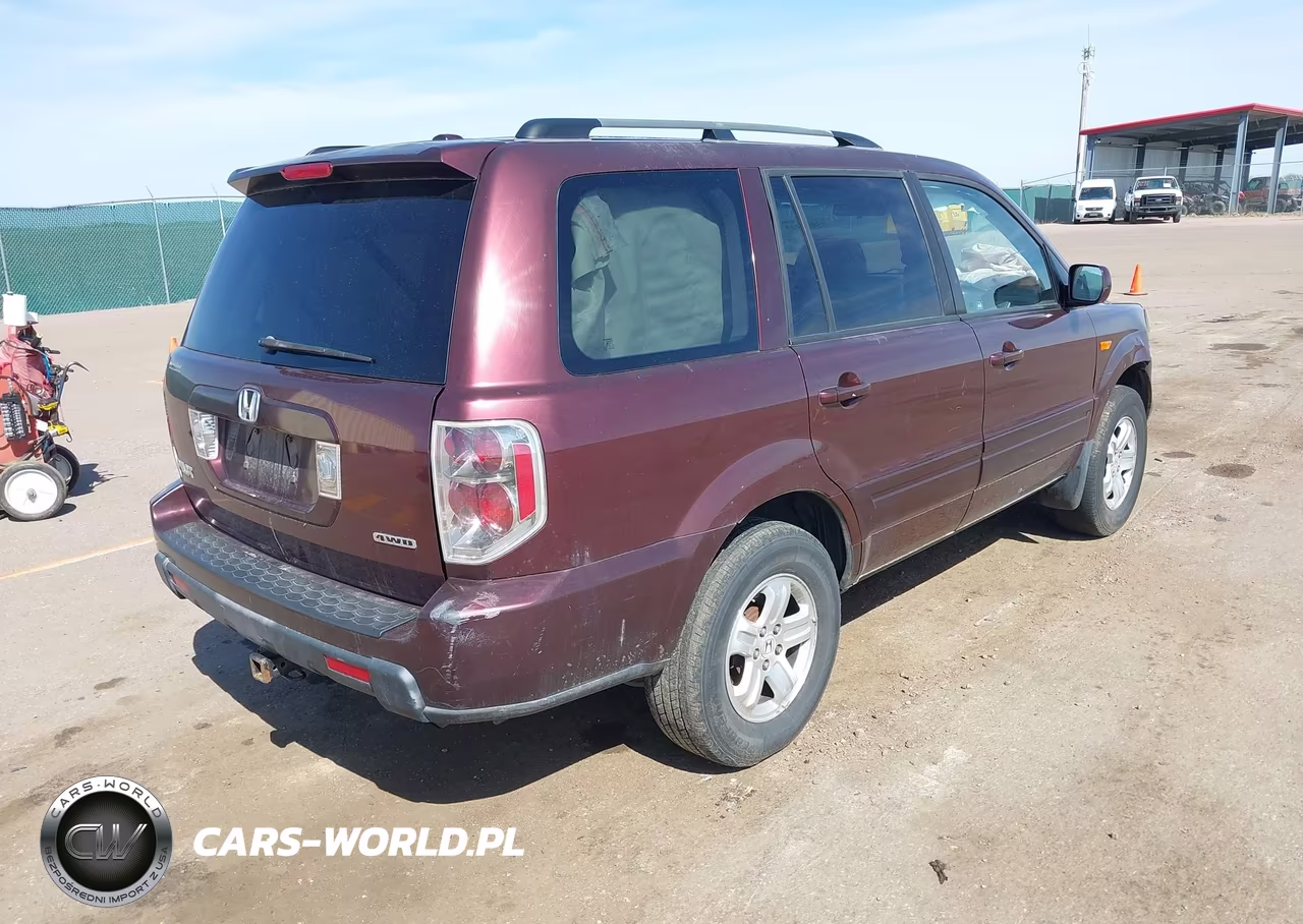 2008 Honda Pilot Vp VIN:5FNYF18278B003858 - 4