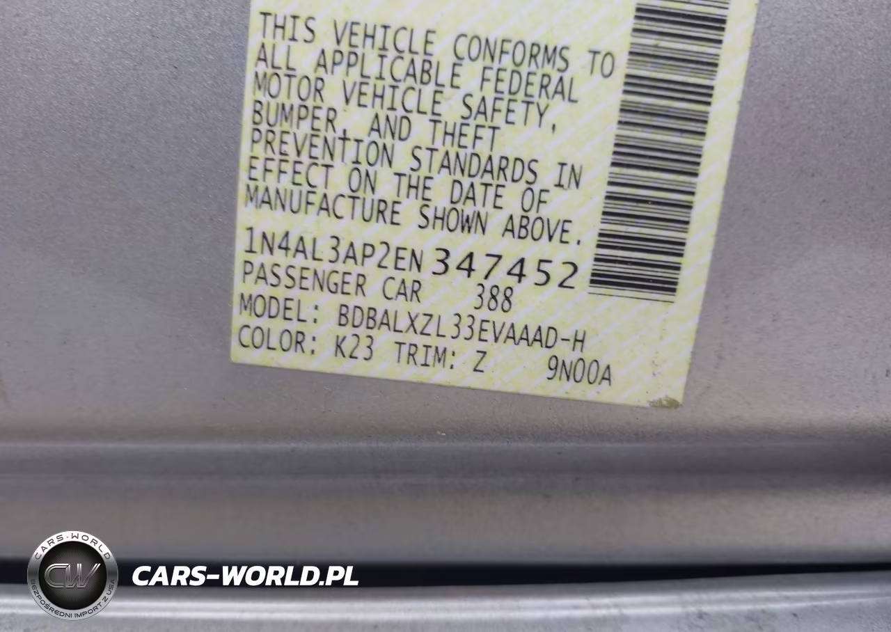 2014 Nissan Altima 2.5 Sl VIN:1N4AL3AP2EN347452 - 9