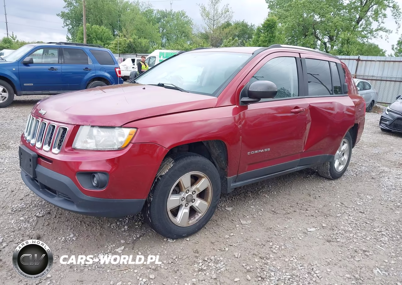2013 Jeep Compass Latitude VIN:1C4NJCEA1DD208389 - 2