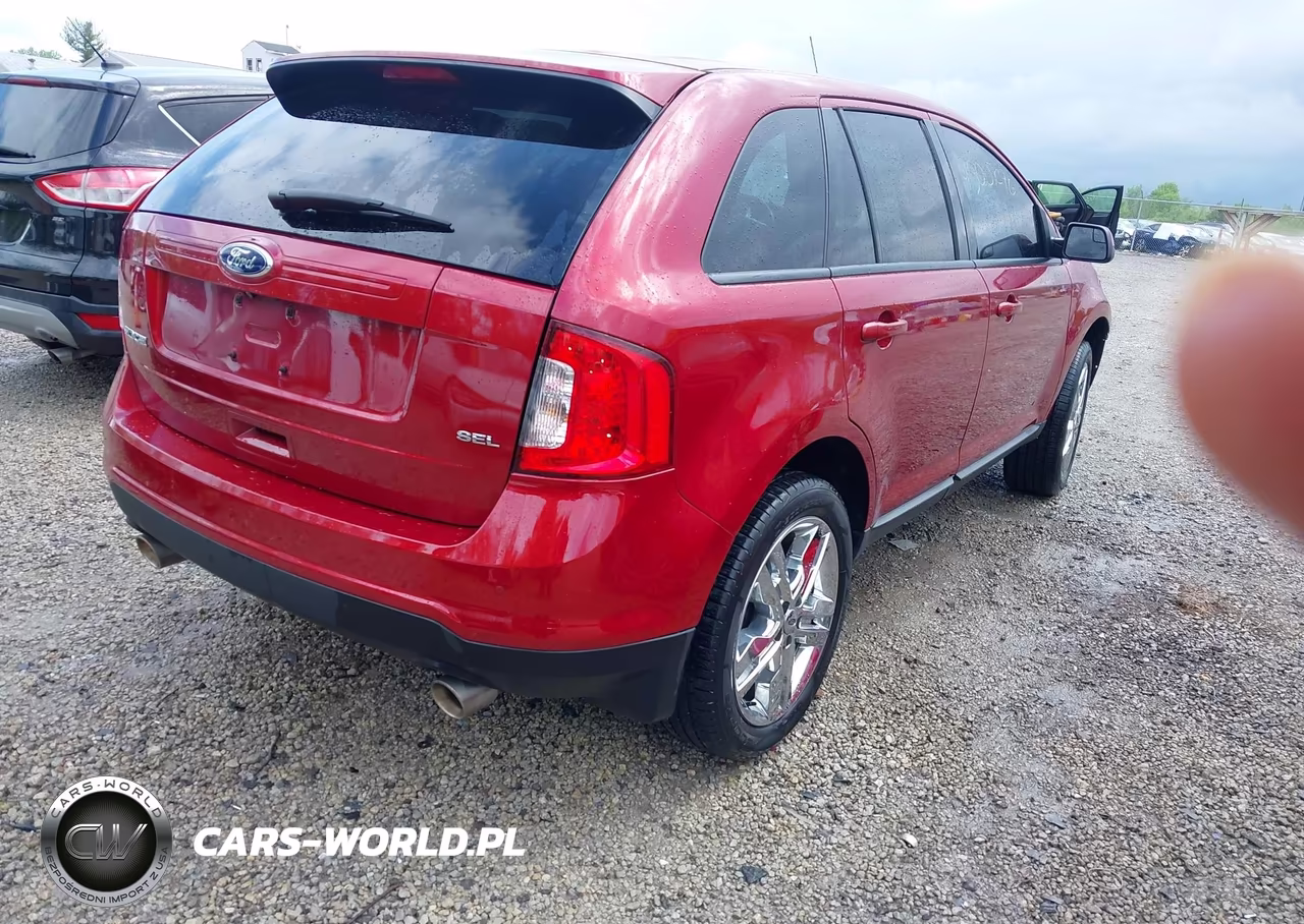 2014 Ford Edge Sel VIN:2FMDK3JC1EBB37326 - 4