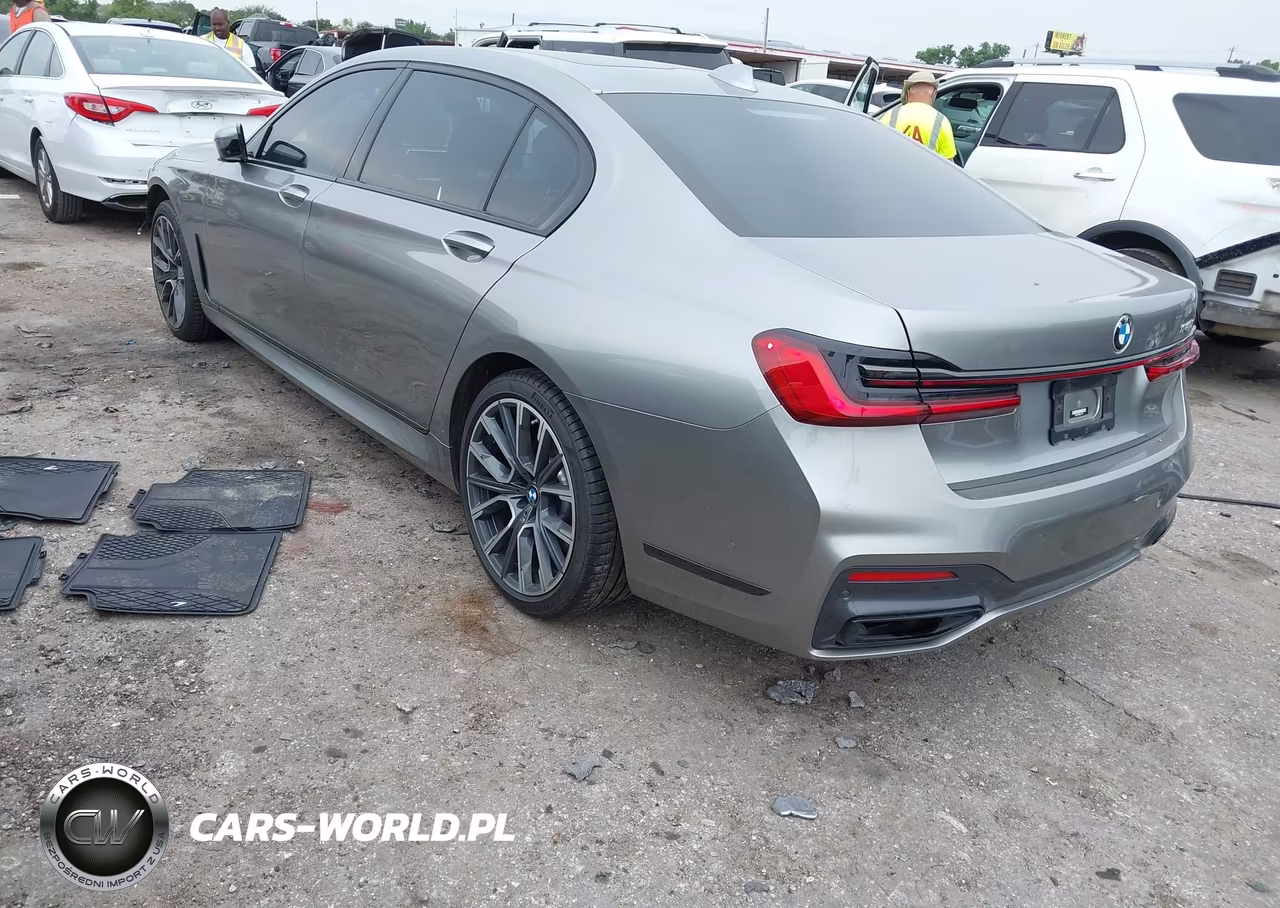 2022 BMW 740 I VIN:WBA7T2C05NCJ47172 - 3