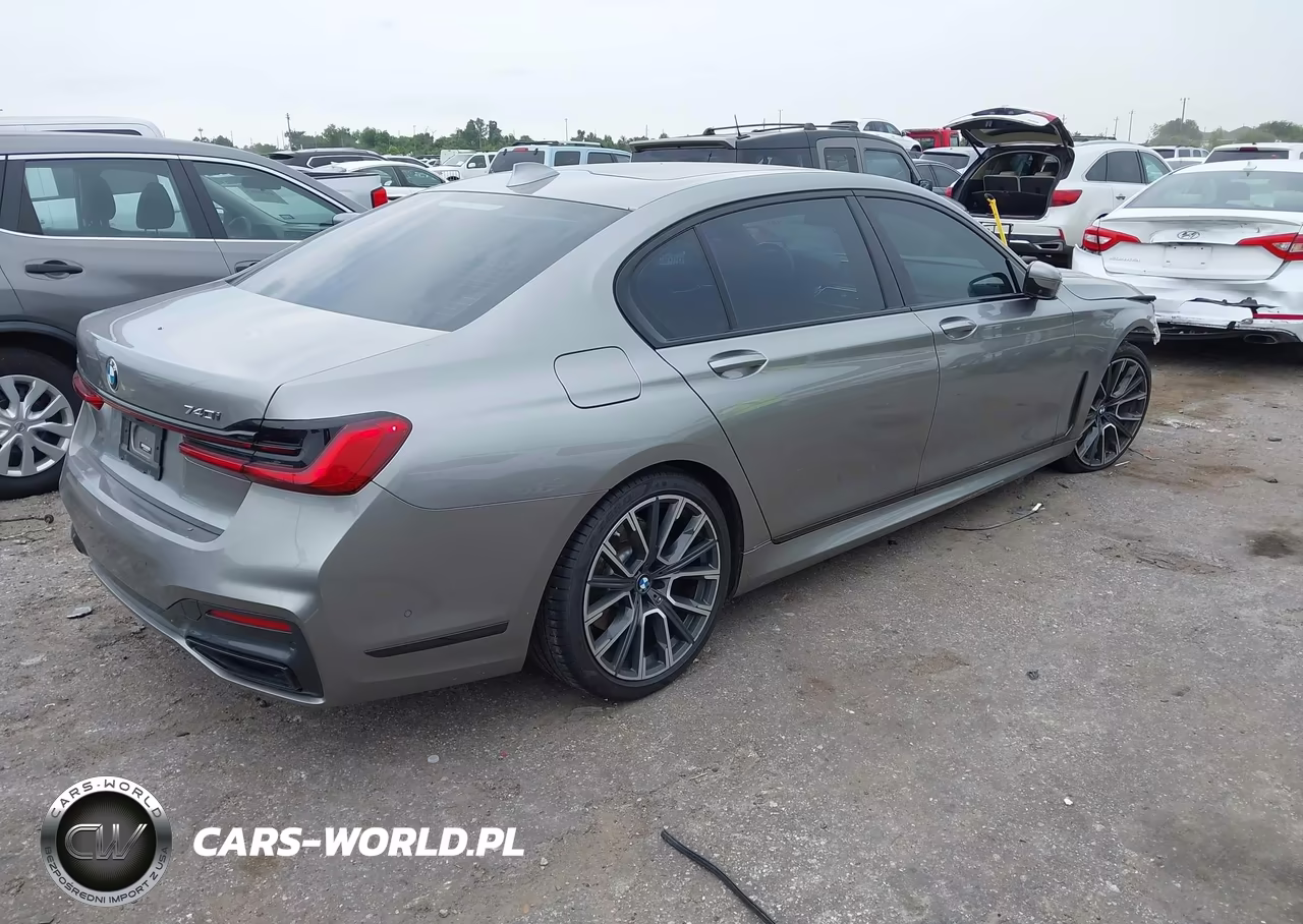 2022 BMW 740 I VIN:WBA7T2C05NCJ47172 - 4