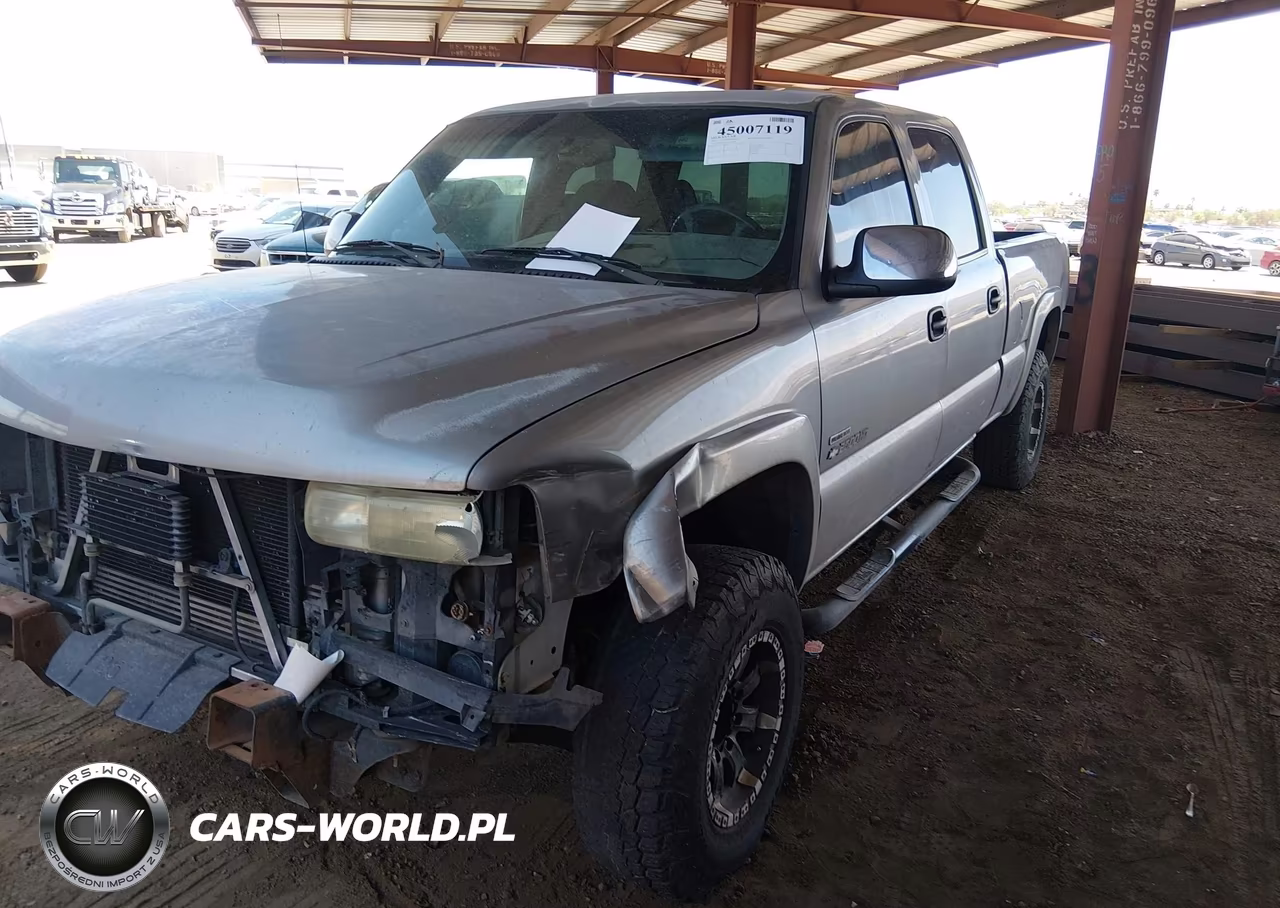 2002 Chevrolet Silverado 2500Hd Ls VIN:1GCHC23132F225796 - 2