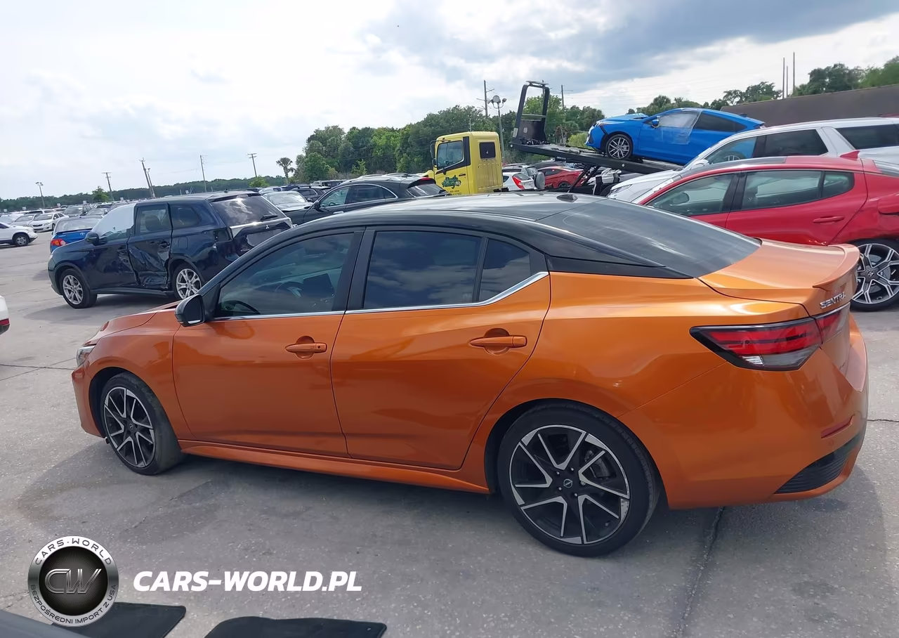 2024 Nissan Sentra Sr Xtronic Cvt VIN:3N1AB8DV1RY277796 - 14