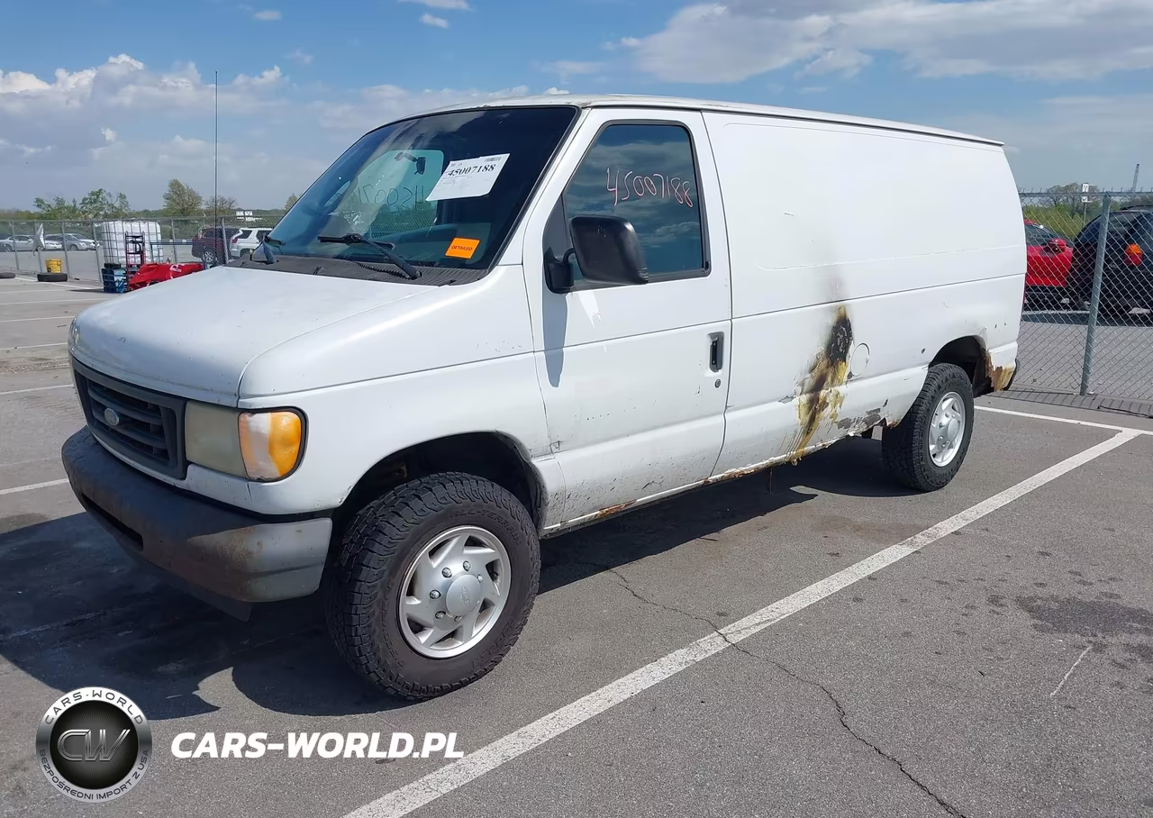 2007 Ford E-250 Commercial-Recreational VIN:1FTNE24W37DA03107 - 2