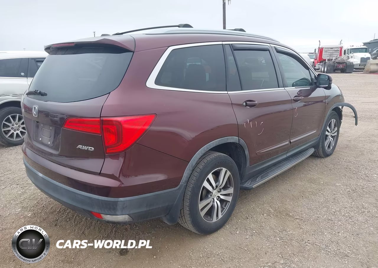 2016 Honda Pilot Ex-L VIN:5FNYF6H87GB094937 - 4